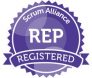 Registered Education Provider (REP) certification issued by Scrum Alliance